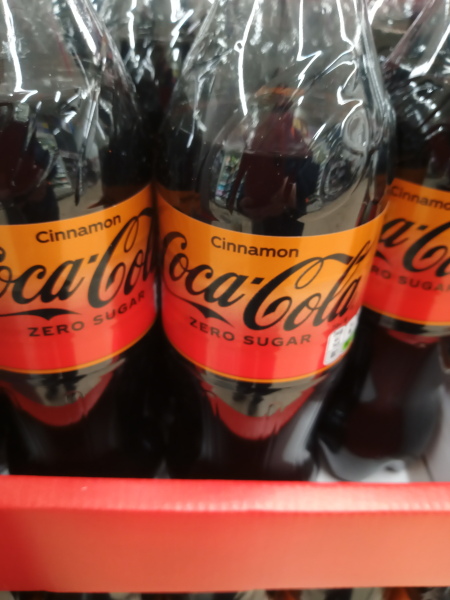Cinnamon Coke zero
