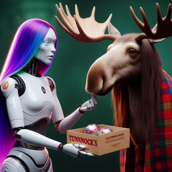 Bluestocking: Do androids dream of electric hair?