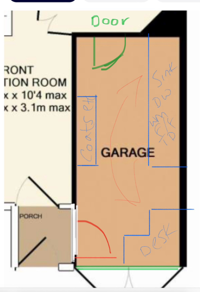 Integral garage dilemma