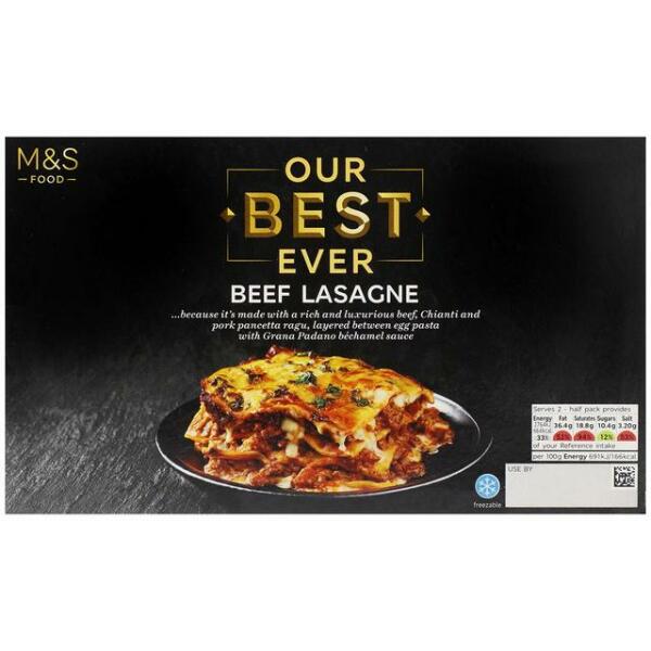 Best ready made lasagne