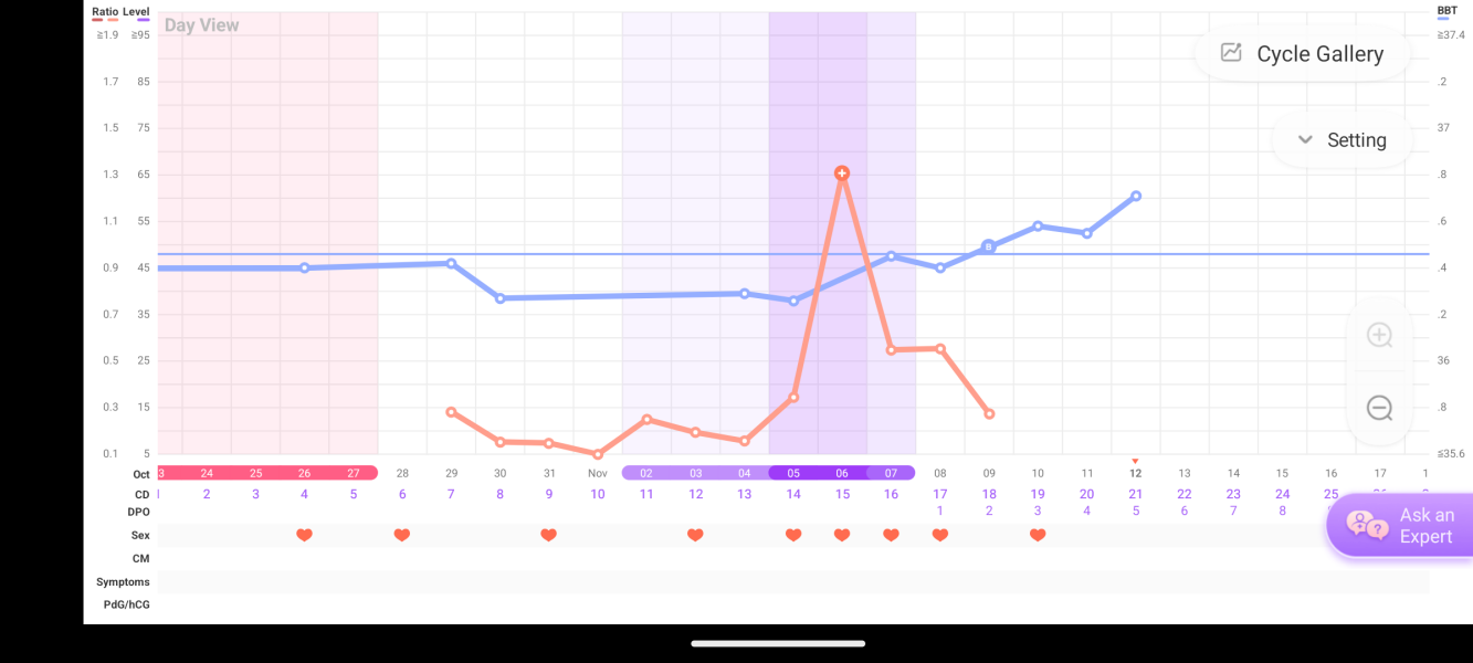 Help with my BBT chart, please?