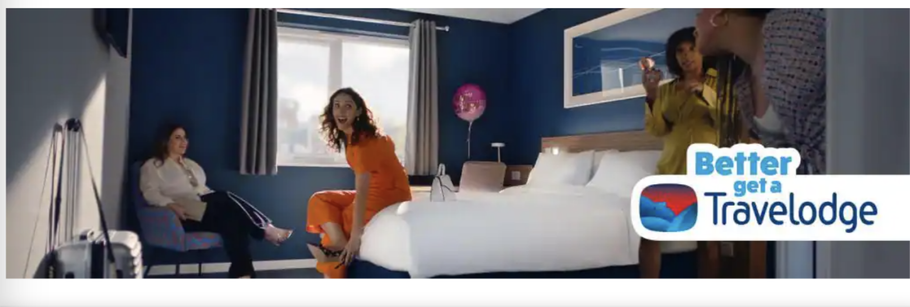 What is going on in this cheap hotel photo?