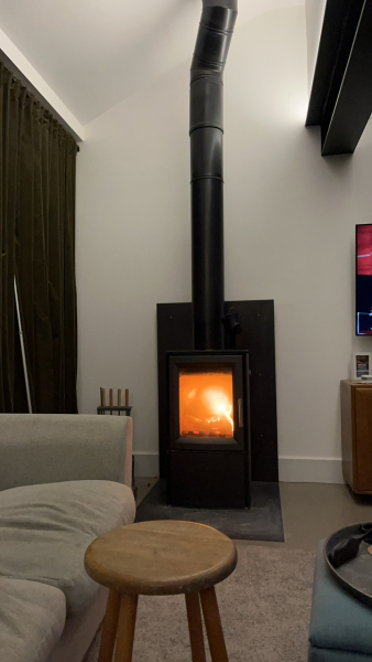 Has anybody got a fire or logburner lit at home today?