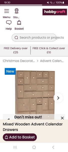 Advent calendar for 7 yo boy