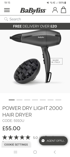 Hairdryer recommendations for 74 year old mum