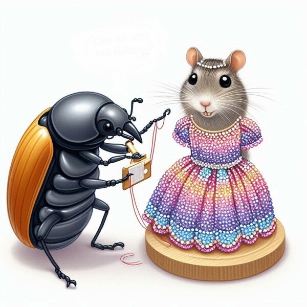 Bluestocking: Do androids dream of electric hair?