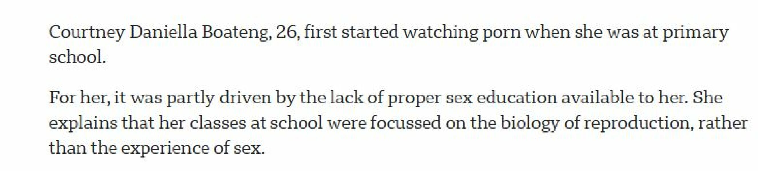 Problematic news article BBC