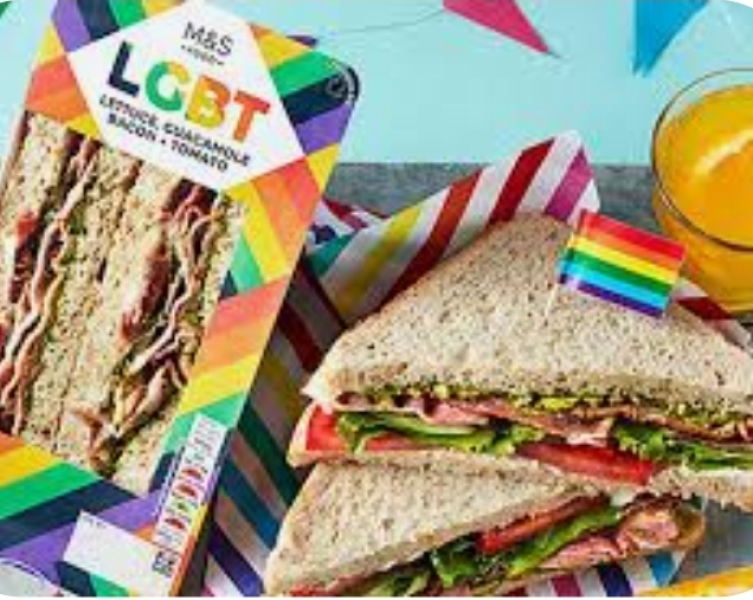 to ask if a sandwich filling can be "woke"?