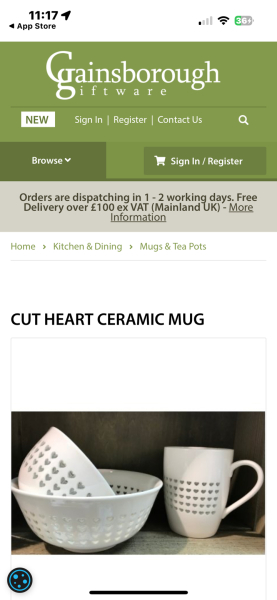 Desperately searching for a certain mug for DM (aged 83)