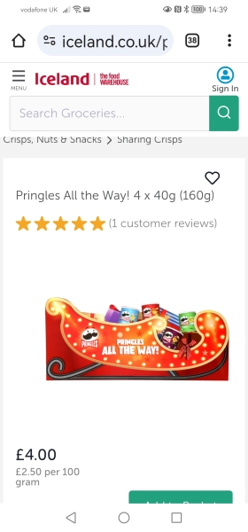 Stocking fillers from supermarkets