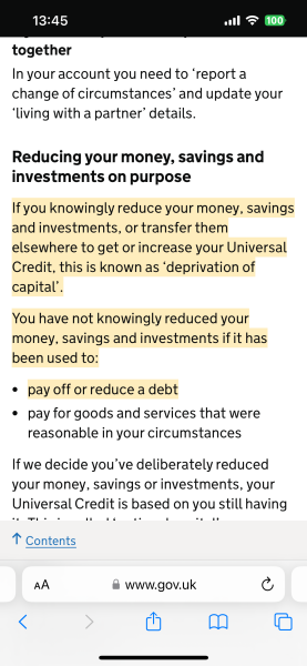 Will compensation affect my benefits- using it to pay off debt