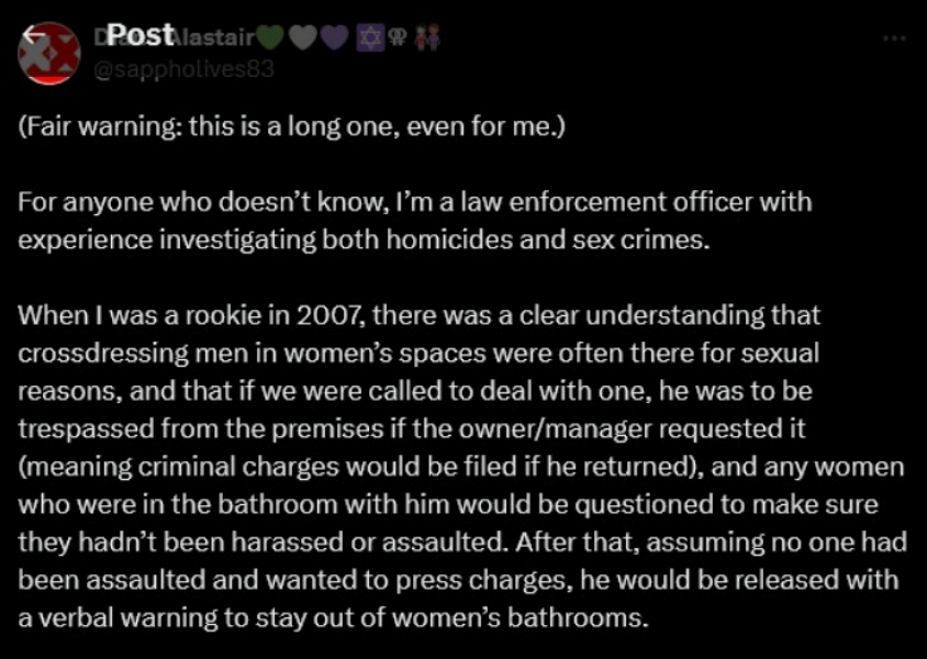 Man Argues That Women Have No Right to Privacy in Changing Rooms