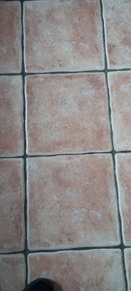 Kitchen floor tiles - grubby grout - help!