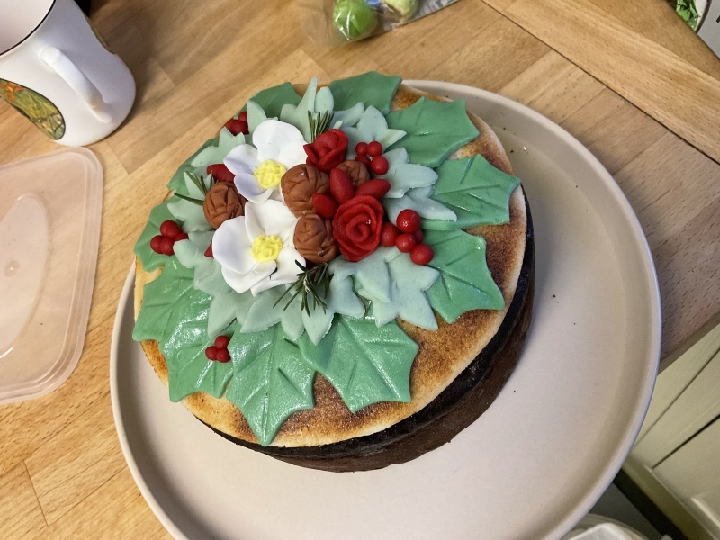 Oops, forgot to make my Christmas cake!