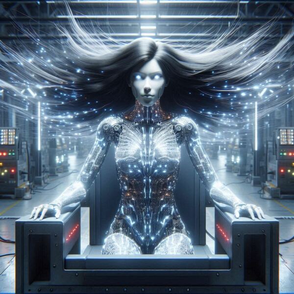 Bluestocking: Do androids dream of electric hair?