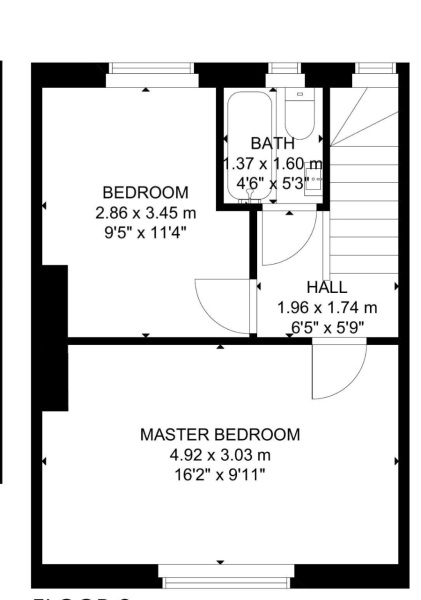 How to split this room ?   Floor plan