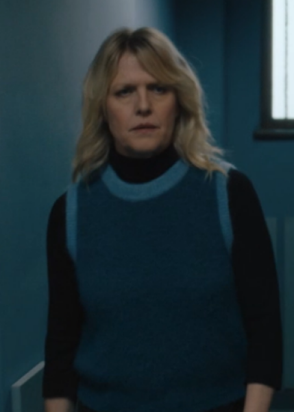 Ashley Jensen aka DI Ruth Calder tank top