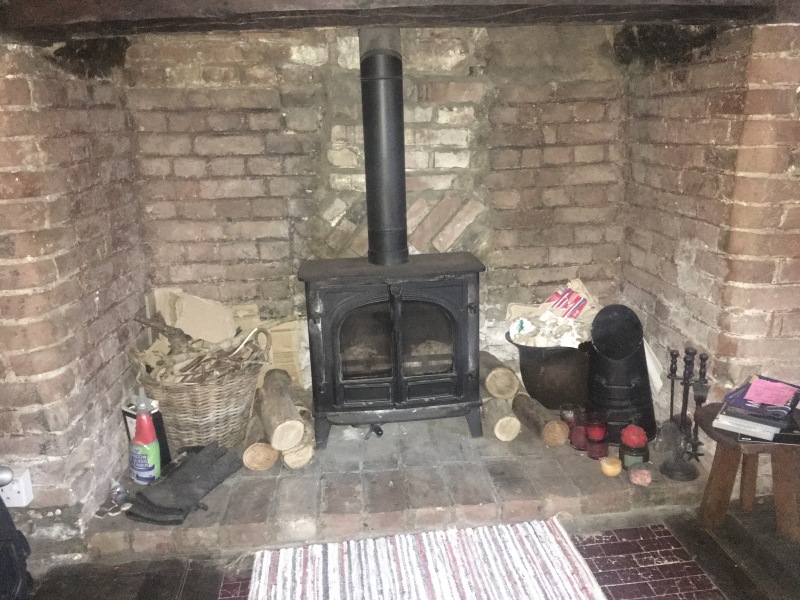 Has anybody got a fire or logburner lit at home today?