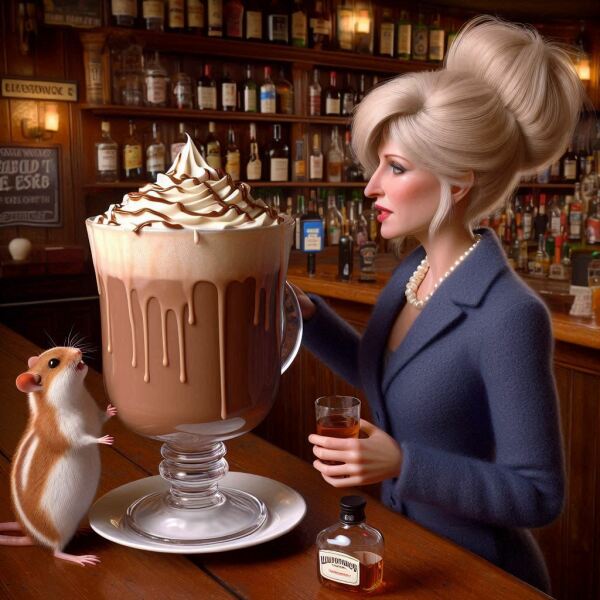 Bluestocking: the one where Boiled gets to the bar first!