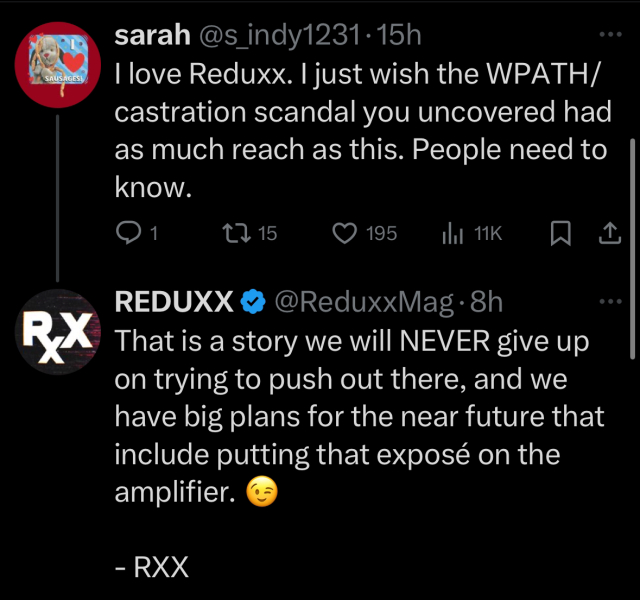 WPATH & WHO - suppressing the evidence