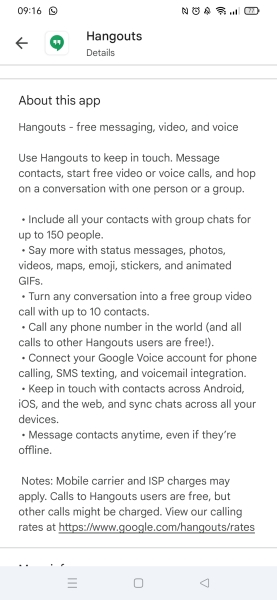 Hangout App