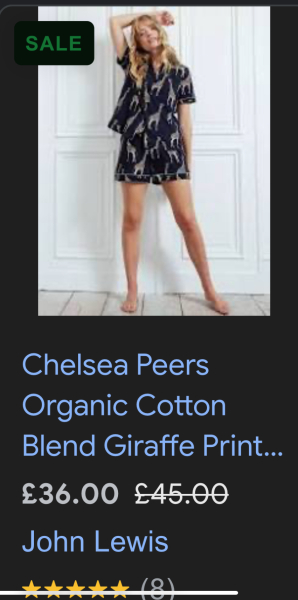 ‘Grown up’ pyjamas?