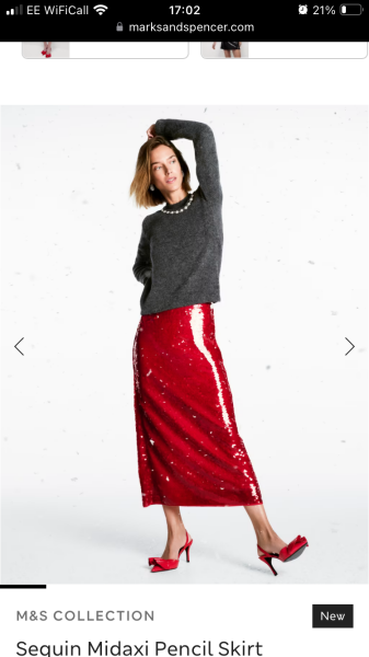 Which dress for Christmas drinks party?