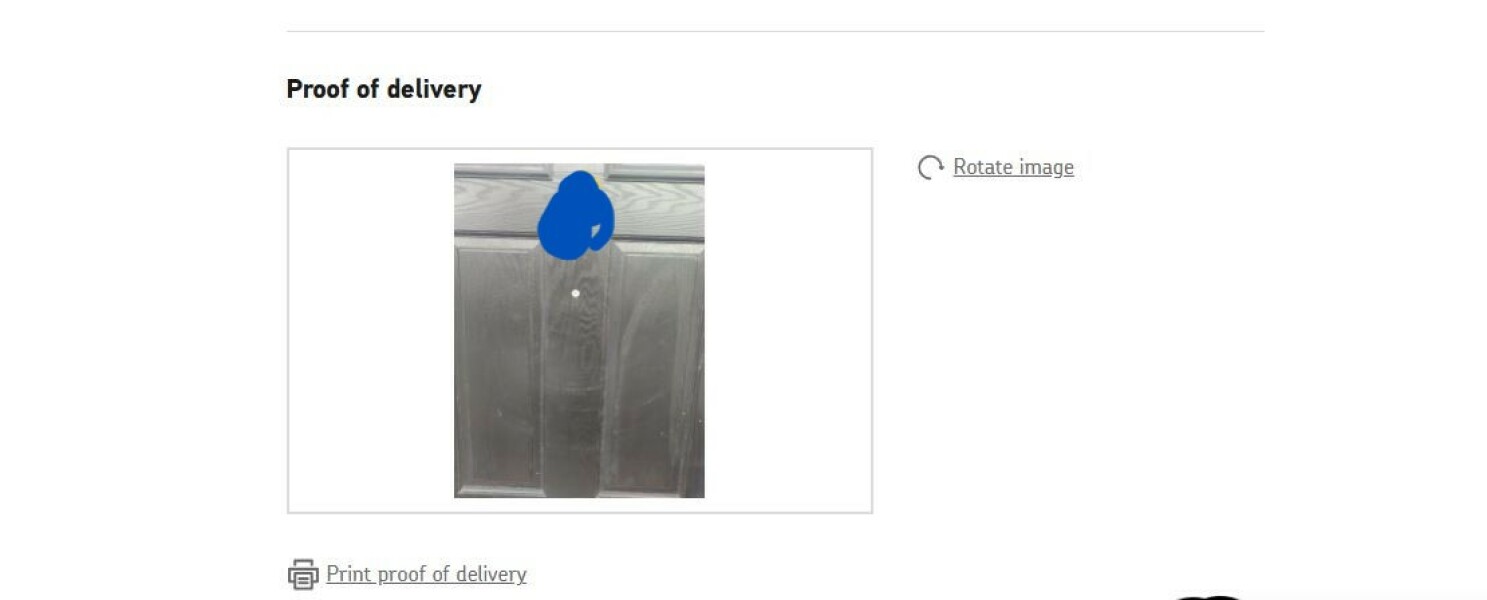 To think this isn't proof of delivery?