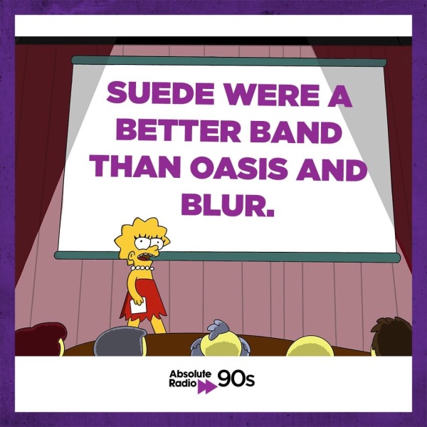 Blur versus Oasis, what side were you?