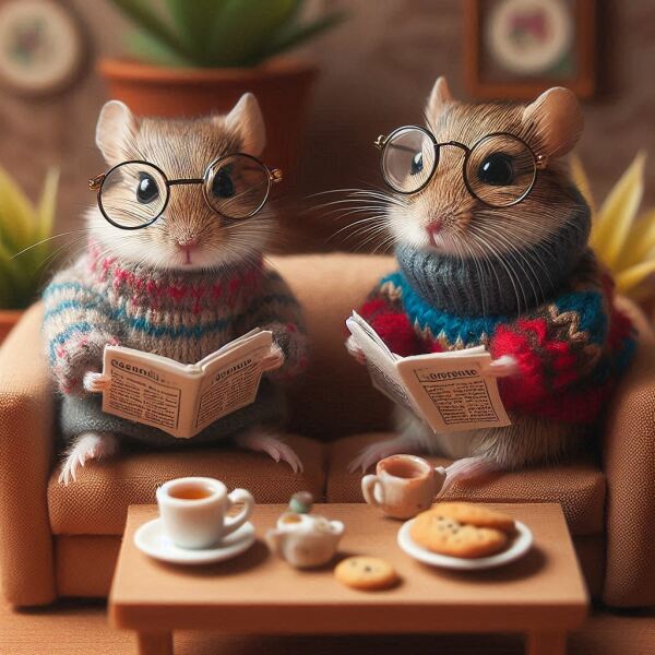 Bluestocking: Do androids dream of electric hair?