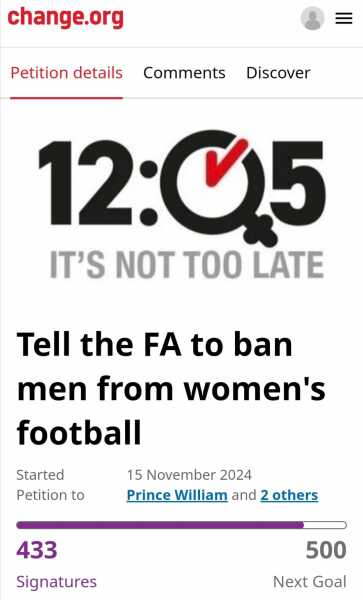 Women kicking off at Wembley - protest at England vs Ireland Men's Match this Sunday