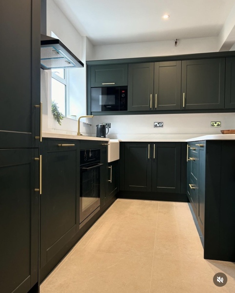 North-facing kitchen colours