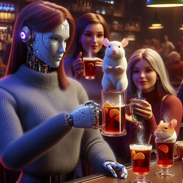 Bluestocking: Do androids dream of electric hair?