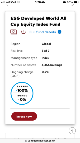 How do I use Vanguard now my money is in there?