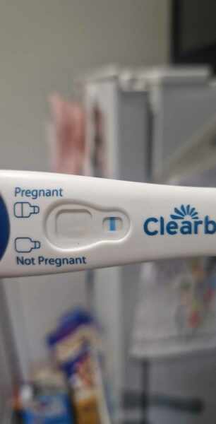 FAINT LINE ON CLEARBLUE