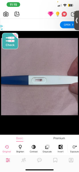 Asda and clear blue tests