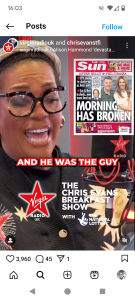 Alison Hammond's glasses