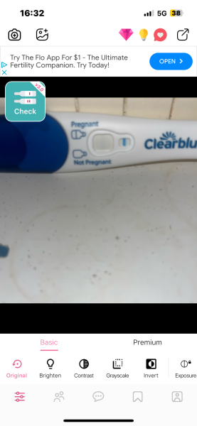 Clear blue progression