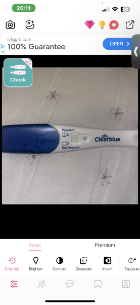 Clear blue progression?