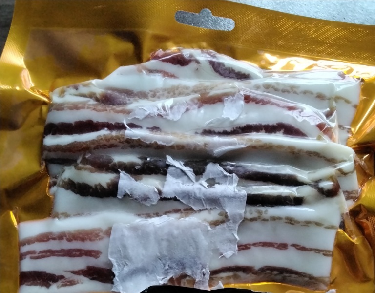 Streaky bacon