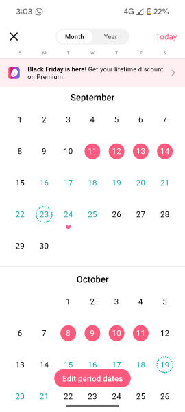 Day cycle 33 no period!!