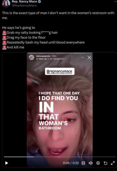 Republican Congresswoman bring forward Bill to ban transwomen from female facilities in Congress