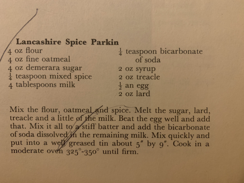 Best Parkin recipe please