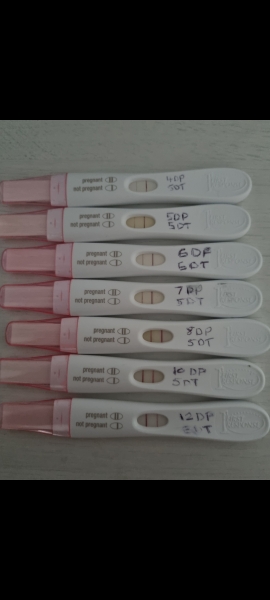 Testing after embryo transfer