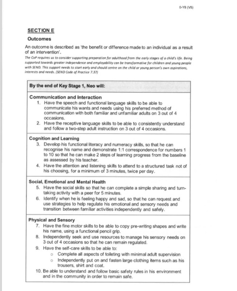 EHCP support thread no. 4