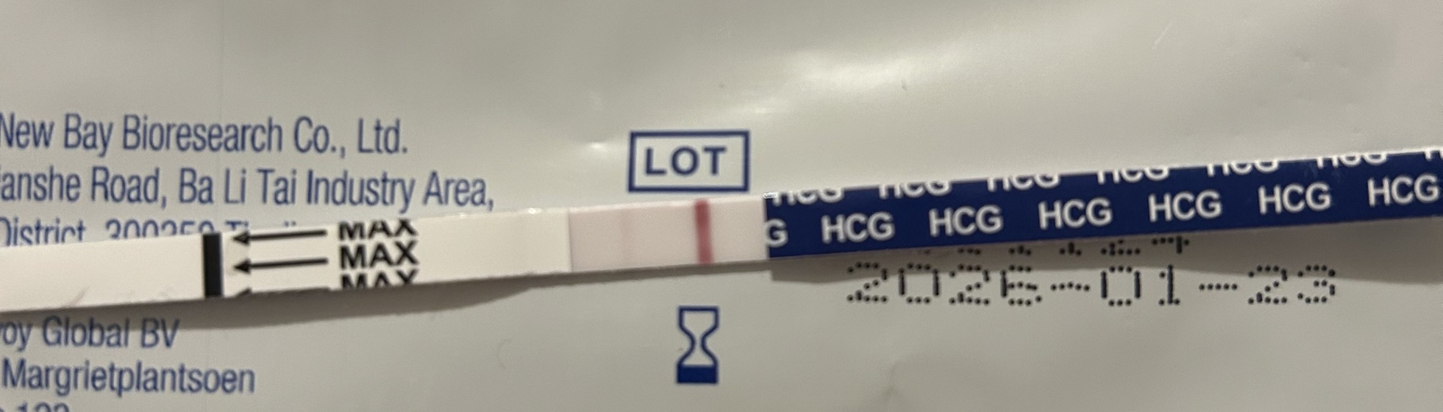 Evap or faint positive?