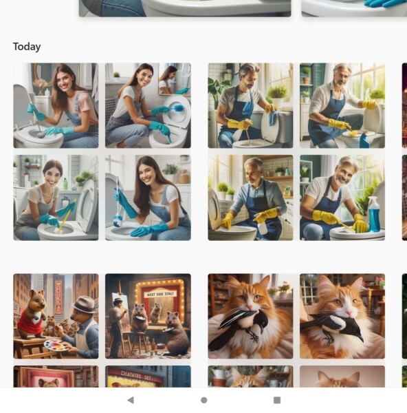 AI Thinks Men Can’t Clean Toilets…