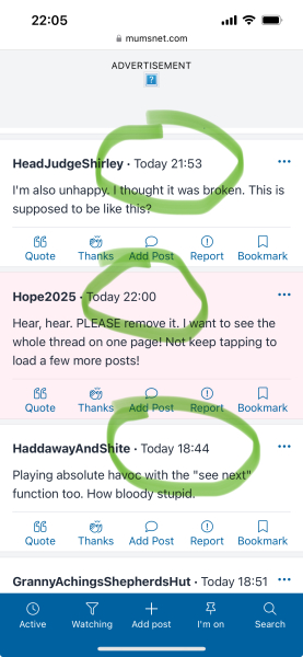 Hating the "Load older posts" feature