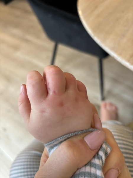 3 year old always at his 1 year old sister