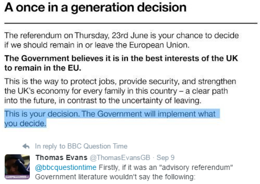 Farmers who voted for Brexit- views now?
